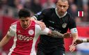 Jorge Sánchez en el duelo contra Fortuna Sittard. (Ajax)