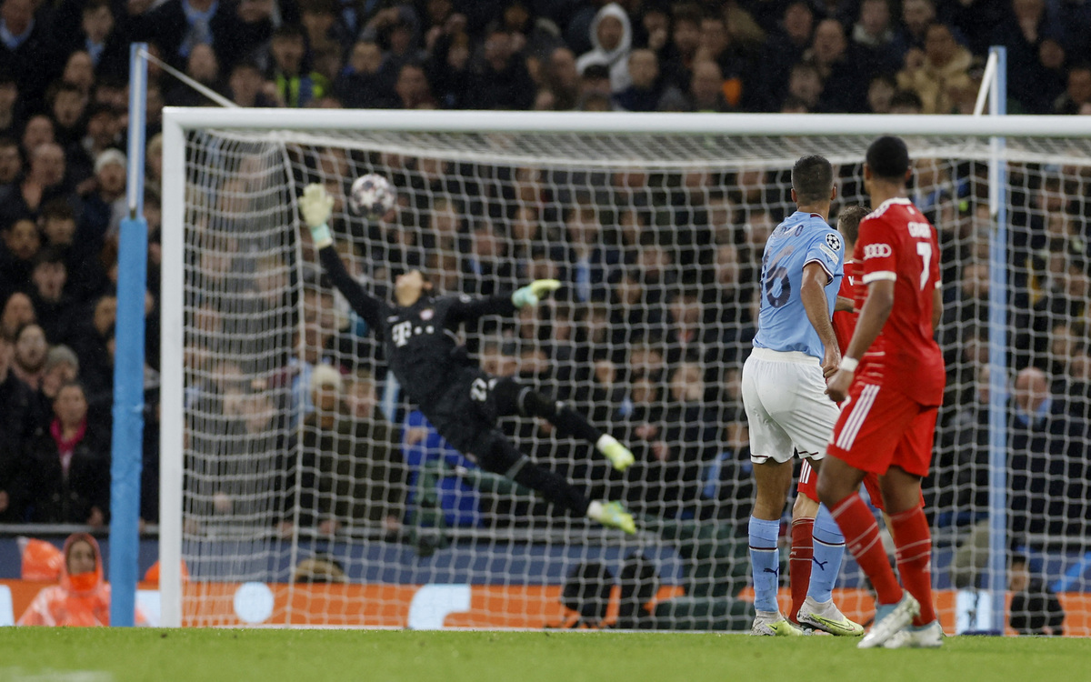 Rodri coló la pelota en el ángulo defendido por Sommer. (Reuters)