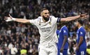Benzema festeja su gol contra el Chelsea. (FOTO: AFP)