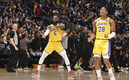 El festejo de LeBron James. (FOTO: AFP)