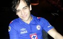 Julián Figueroa, fan de Cruz Azul