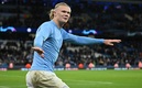 Erling Haaland, delantero del Manchester City. Foto: AFP