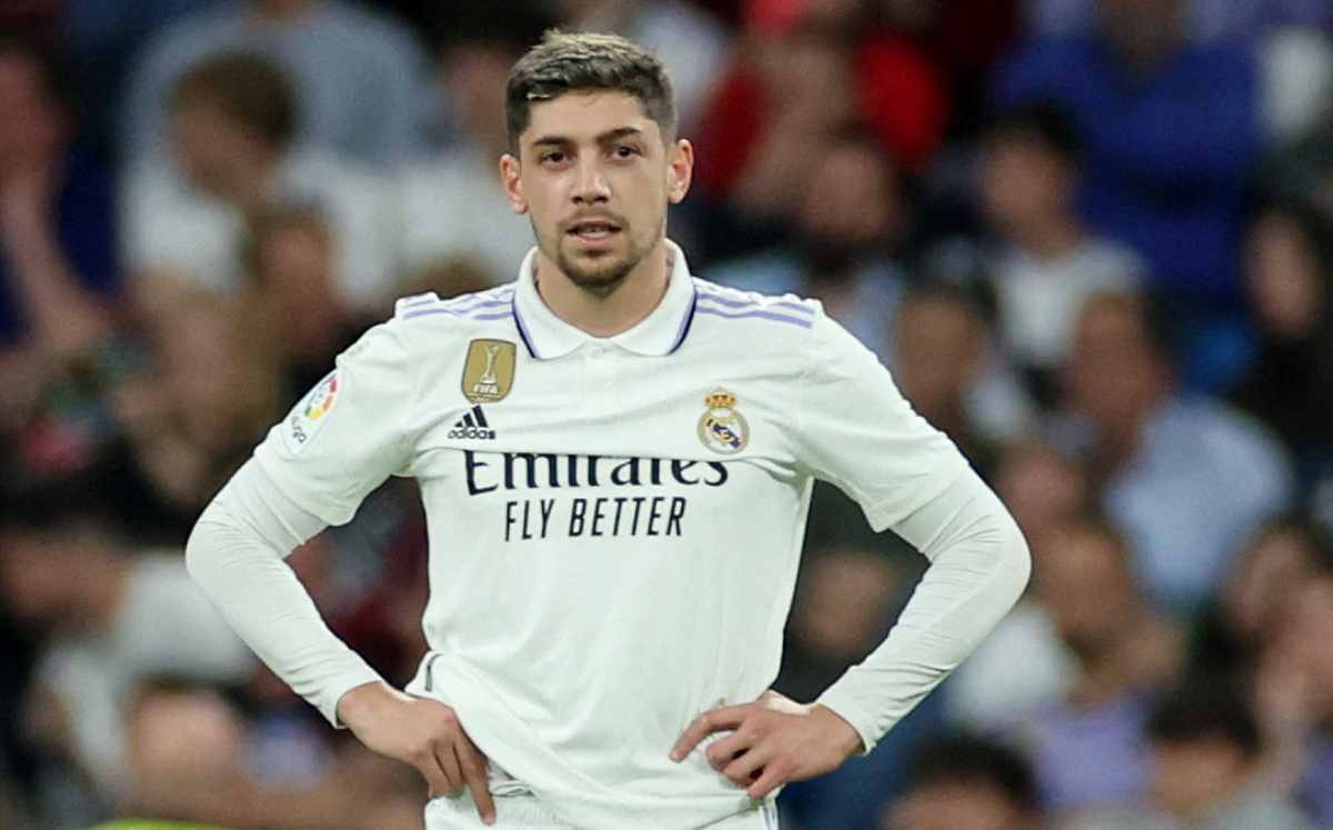 Fede Valverde agredió a Álex Baena, futbolista del Villarreal (Reuters)