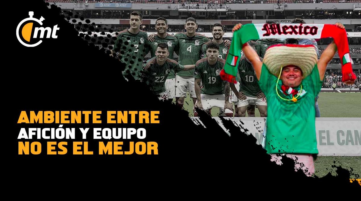 Ambiente entre afición y Selección Mexicana no es el mejor