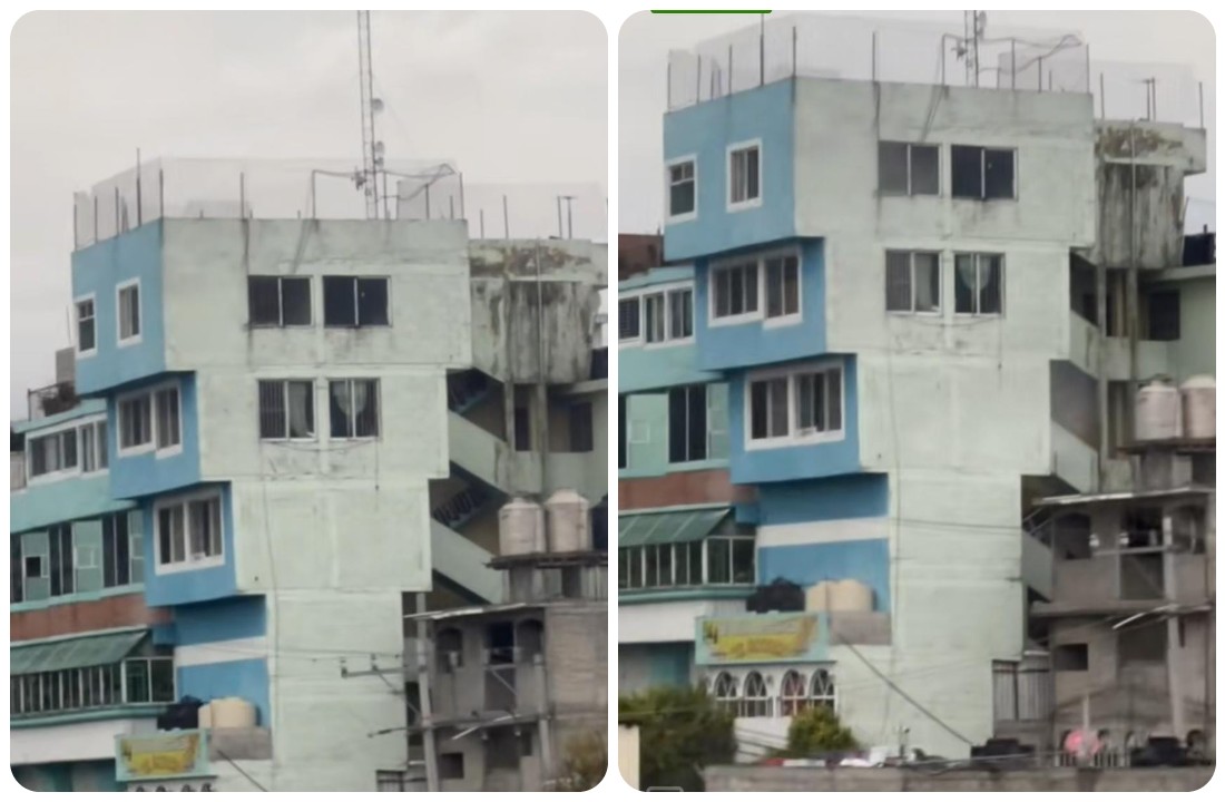 Casa construida al revés en Ecatepec se vuelve viral VIDEO Mediotiempo