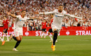 Sevilla aplastó al Mancheste United. (Foto: Reuters)