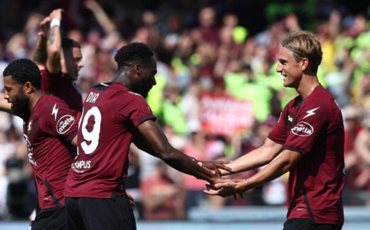 Resumen del partido Salernitana vs Sassuolo (30). GOLES Mediotiempo