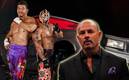 Chavo tundió a Rey Mysterio por colgarse de la imagen de Eddie Gurrero. Foto: (Especial)