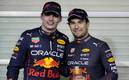 La relación de Checo Pérez y Verstappen ha estado llena de altibajos (Foto: Reuters)
