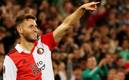 Santiago Giménez volvió a anotar con Feyenoord en la Europa League (Reuters)