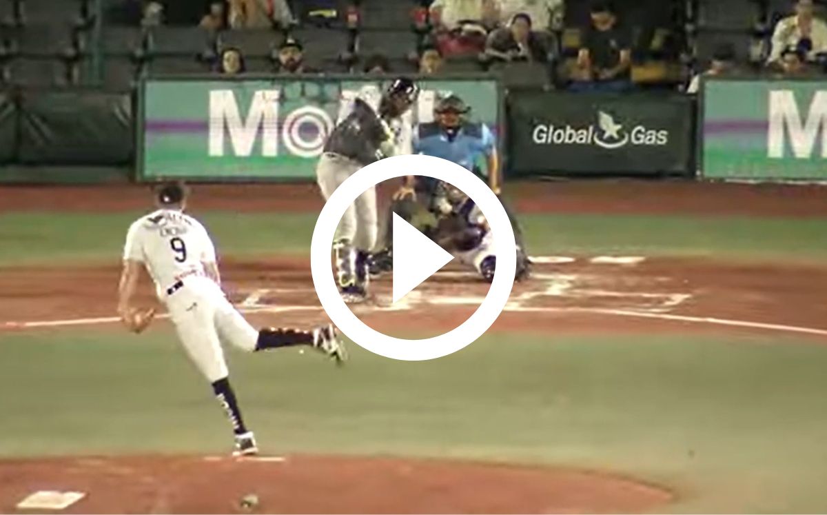 El Gorilla Power conectó su segundo jonrón en la LMB 2023. (Captura de pantalla)