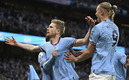 De Bruyne y Haaland brillaron contra el Arsenal. (FOTO: AFP)