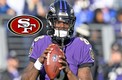 49ers analizan la opción de contratar a Lamar Jackson | NFL