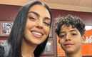 Georgina Rodríguez y Cristiano Ronaldo Jr. (Instagram)