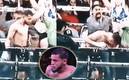 'Kan' Mata recibió un golpe por la espalda al final de la batalla. Foto: (Especial)