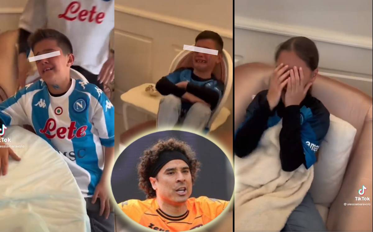 Los niños quedaron frustrados, ya que por Paco Memo no festejaron el Scudetto. Foto: (Especial)