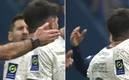 En redes sociales se viralizó la supuesta agresión de argentino a un jugador rival. Foto: (Especial)