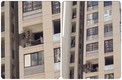 Albañiles se vuelven virales por la forma en la que remodelan el balcón | Capturas de pantalla