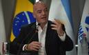 Gianni Infantino confirmó la candidatura de Argentina para el Mundial Sub-20 (AFP)