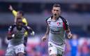 El Huevo festeja el primer gol de los Zorros ante los celeste. Foto: (Mexsport)