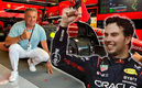 Jean Alesi considera a Checo Pérez 'invencible'. (Fotos: Reuters e Instagram jeanalesiofficial)