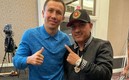 El papá de Benavidez, con Gennady Golovkin
