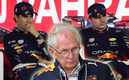 Helmut Marko, asesor deportivo de Red Bull (Twitter @redbullracing | AFP)