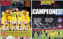 Las portadas más destacadas de este lunes.