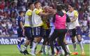 Santiago Ramírez festeja el tanto que sentenció al Celaya. Foto: (Imago7)