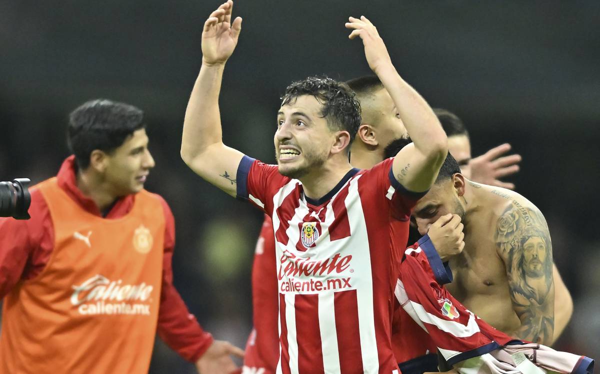 Alan Mozo y su festejo en el Azteca tras eliminar al América | VIDEO