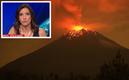 Una periodista no pudo decir Popocatépetl (AFP | Twitter)