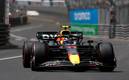 Checo Pérez lideró el último libre de GP de Mónaco (Reuters)