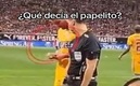 Momento en el que Gignac recibe el mensaje. Foto: Screenshoot