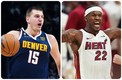 Nikola Jokic y Jimmy Butler | NBA