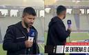 El Kun no se percató que los aspersores estaban prendidos en el Estadio. Foto: (Especial)