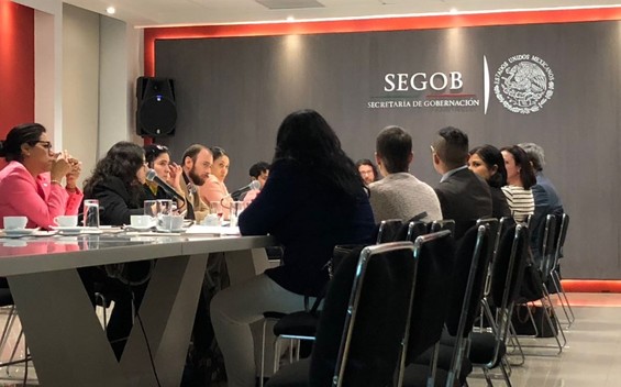 Puedes sumarte al equipo de trabajo de la Segob. FOTO: Segob.