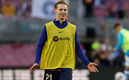 Frenkie De Jong se siete cómodo en el Barcelona. FOTO: Reuters.