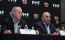 Juan Carlos Rodríguez y Ivar Sisniega asumieron hoy sus nuevos cargos en la FMF. FOTO: Imago7