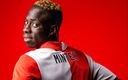 Minteh llega en calidad de préstamo al conjunto neerlandés. (@Feyenoord)