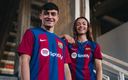 Los Culés presentaron este jueves su nueva camiseta de local. (FC Barcelona)