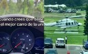 Estudiante del Tec de Monterrey llega en helicóptero (Foto: TikTok @jdcal12)