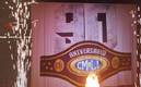 Este es el logo del 90 Aniversario del CMLL (Foto: Rodrigo Mojica)
