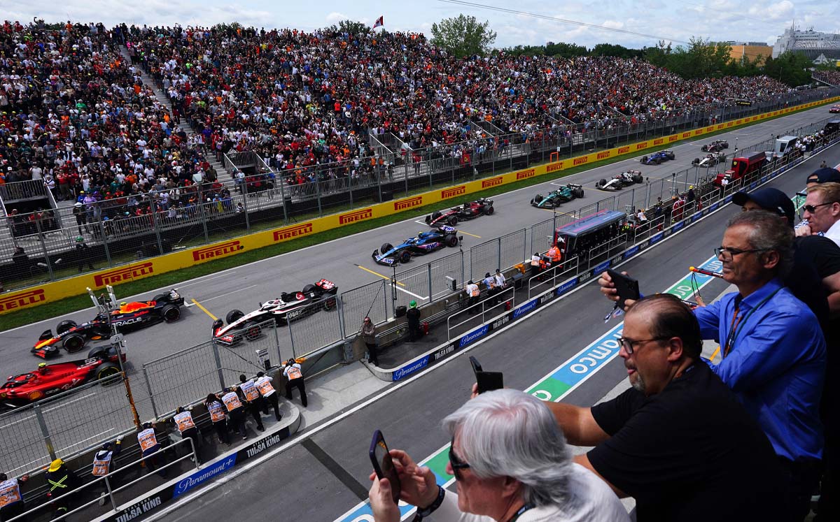 Estampa del Gran Premio de Canadá | AFP