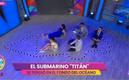 En Venga La Alegría recrearon el sumergible Titan (YouTube Venga La Alegría)