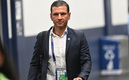 Jaime Lozano llegando al debut del Tri en la Copa Oro. FOTO: Imago7.
