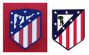 Últimos escudos del Atlético de Madrid (EFE)