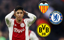Edson Álvarez sigue atado al Ajax. (Foto: AFP)