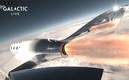 Virgin Galactic inició sus viajes comerciales al espacio (AFP)