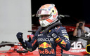 Verstappen, celebrando su nueva pole en Austria. (Reuters)
