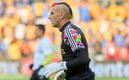 Nahuel Guzmán estrenó look en la Jornada 1. (Foto: Mexsport)